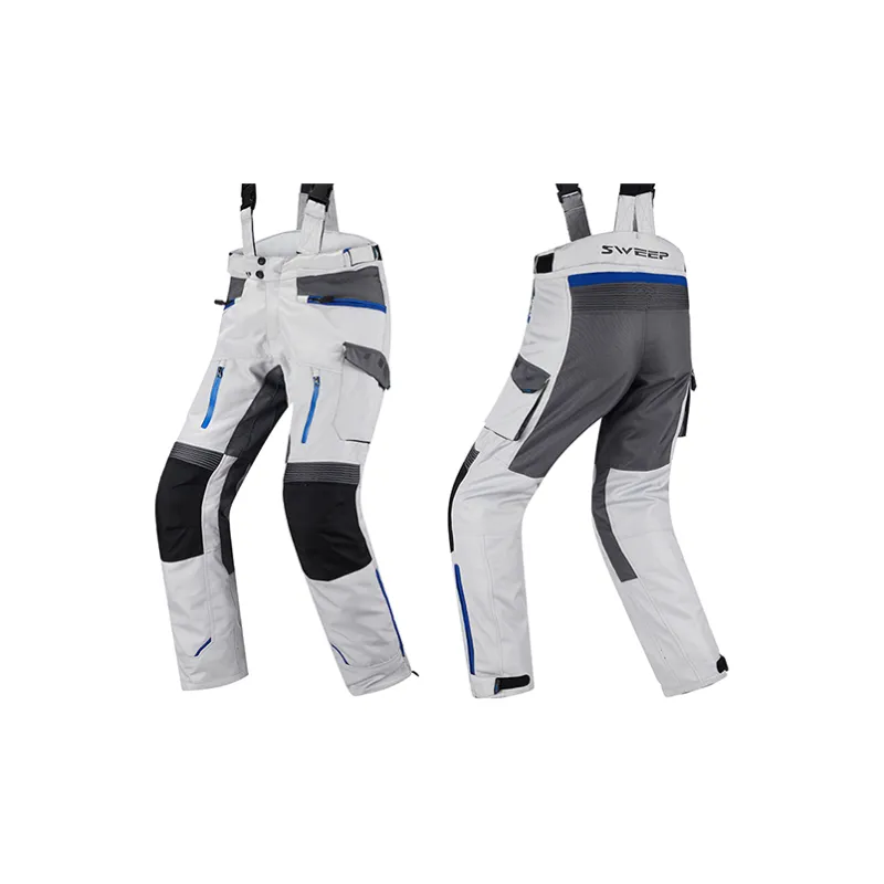 SWEEP Racing Suits / Motorcycle Suits Unisex GPX 4 Gray Blue Pants TTGPX 04-2