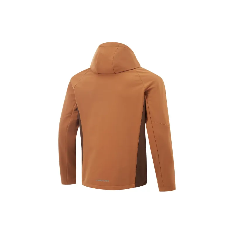 LiNing Lotus Leaf Trench Coat Men's Amber Brown-1