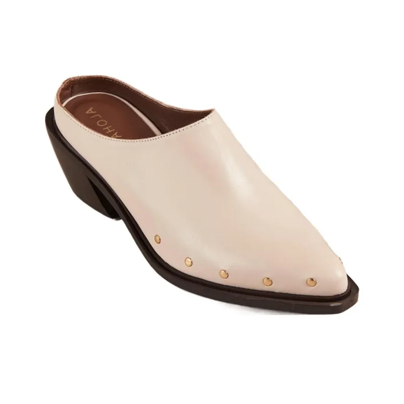 ALOHAS Slip-Resistant Wrap-toe Slippers Women's Light Pink-1