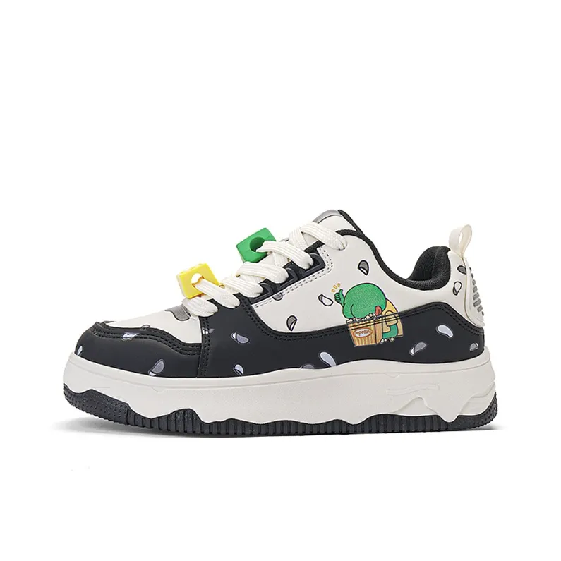 Pepe The Frog Skateboard Shoes Unisex Low Top Classic Black White/Pearl Beige/Tangerine/Ocean Blue/Mismatched-29