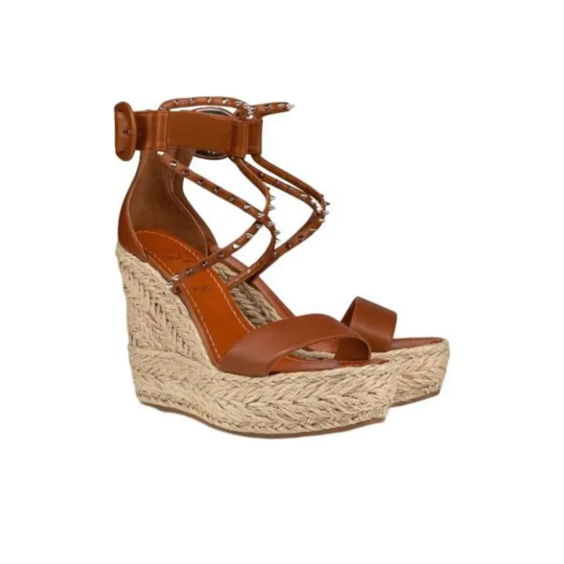 CL One Strap Sandals Women's Brown-3