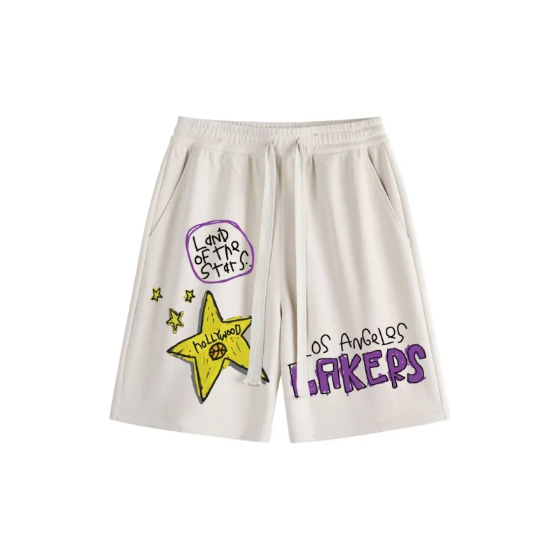AFTER SCHOOL SPECIAL Casual Shorts Unisex Apricot-1