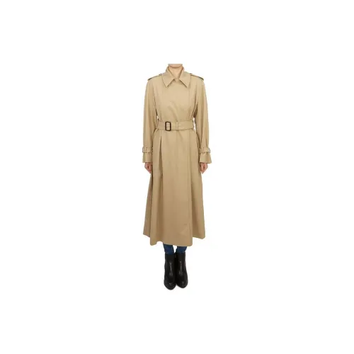 MaxMara Studio Trench Coats Women's Khaki