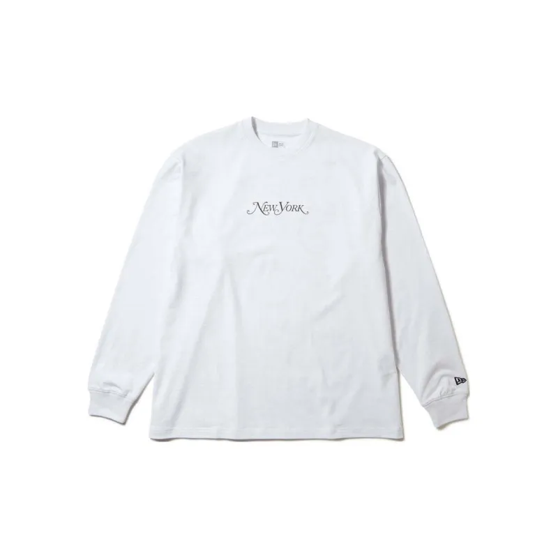 New Era New York Magazine Collaboration T Shirt Unisex White-1