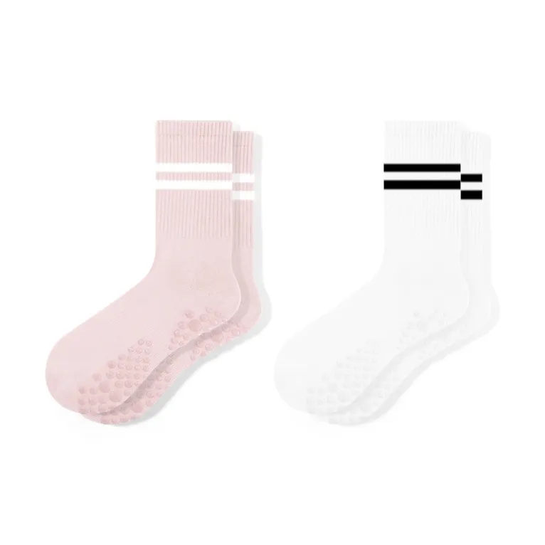 SHIWAJI Mid Calf Socks Women's 2 Pack-0