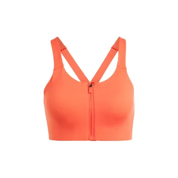 Adidas Free Shipping With AdiClub Tlrd Impact Luxe High Support Zip Bra