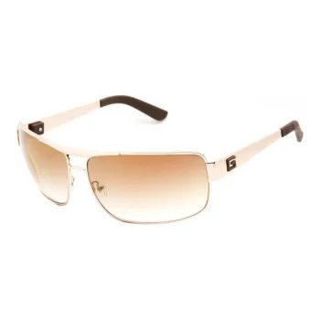 GUESS Metal Aviator Sunglasses Unisex Gold