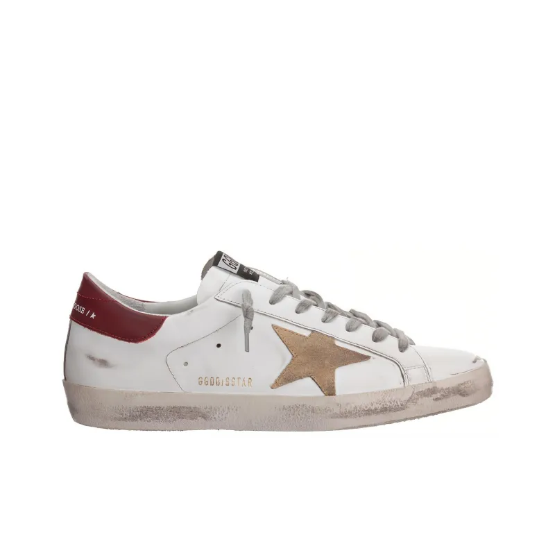 Golden Goose Super Star Stylish Skateboarding Shoes Men's White-1