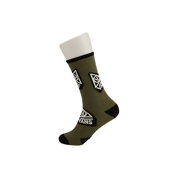 Vans Men's Socks 2 Packs Green-2