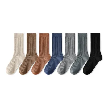 Caramella Knee High Socks Men's 7 Pack