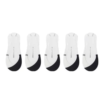 AUGUST No Show Socks Women's 5 Pack