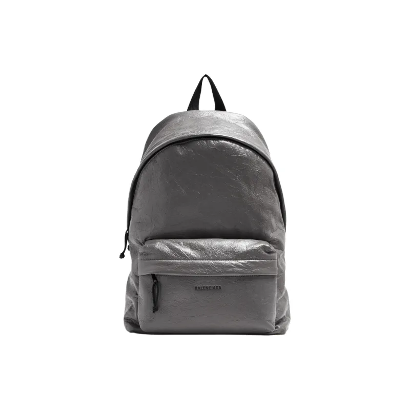 Balenciaga Arena Lambskin Backpack Men's Gray-0