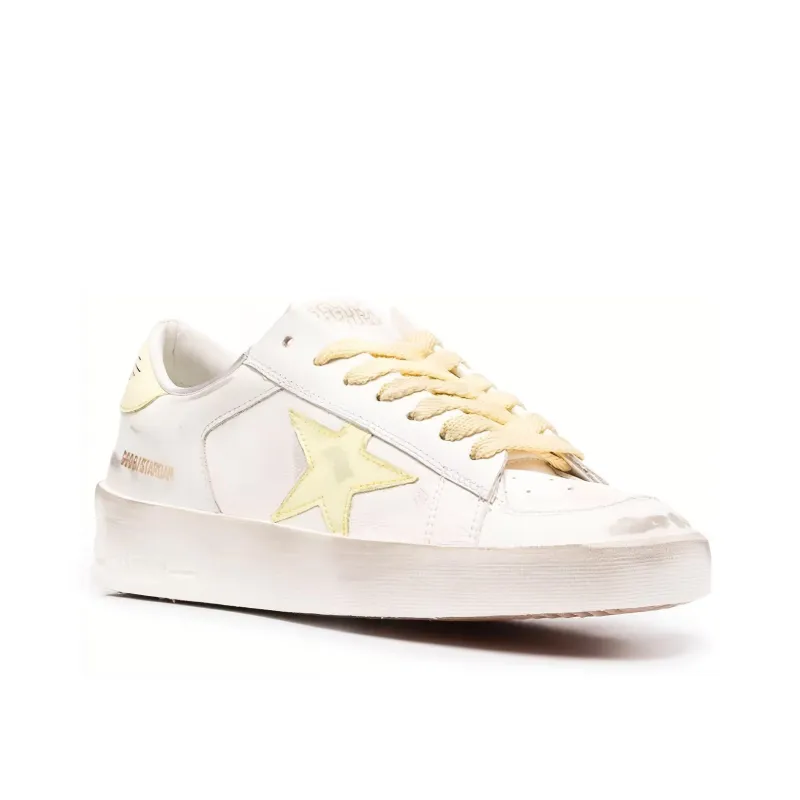 Golden Goose Stardan Stylish Skateboarding Shoes Men's White-2