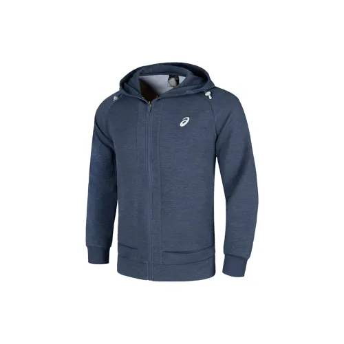 Asics Jackets Men Dark Blue