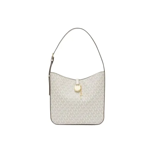 MICHAEL KORS Artificial Leather Handbag, Shoulder Bag Trumpets Women's Vanilla White & Milk White