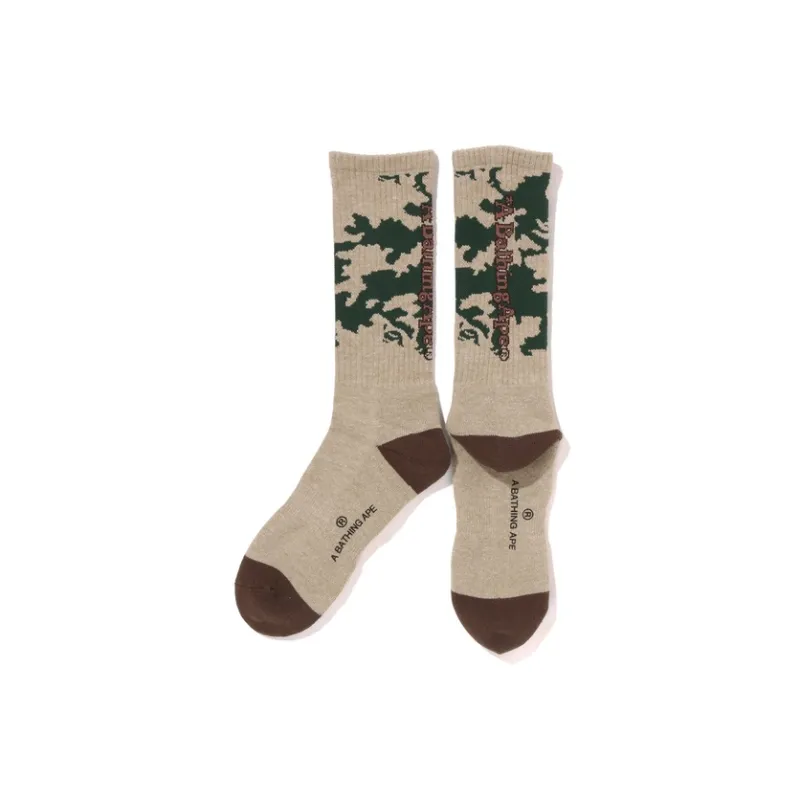 A BATHING APE Mid Calf Socks Unisex-2