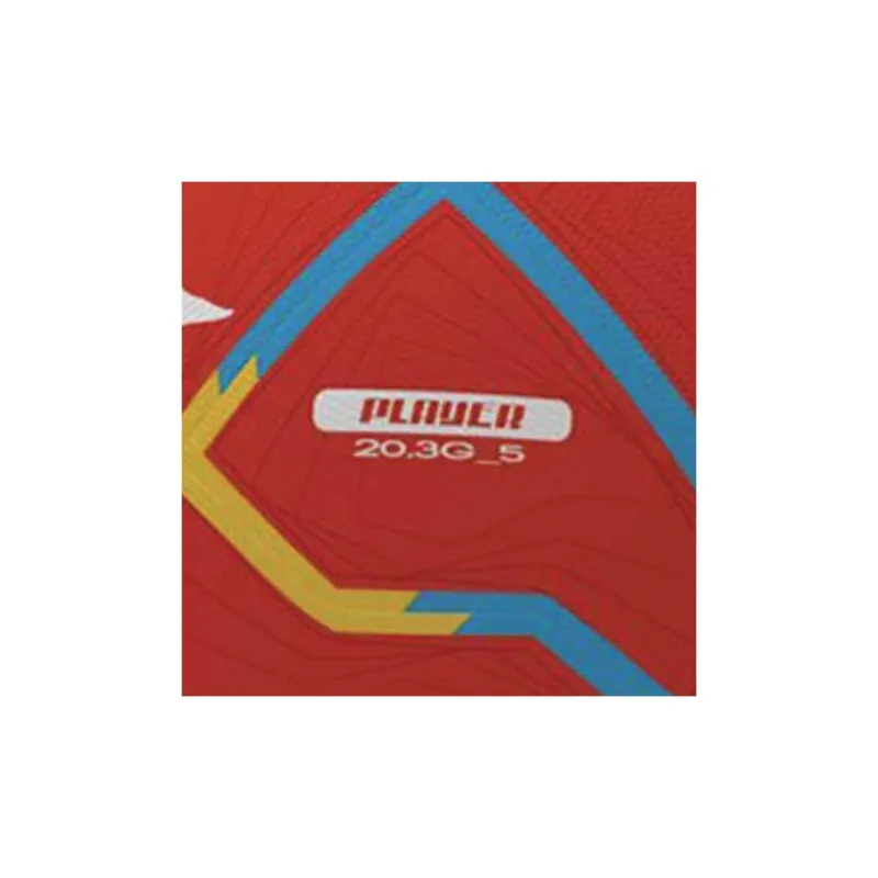 Kappa Size 4 Size 5 Soccer PU Unisex Red - Yellow Blue Stripes-5