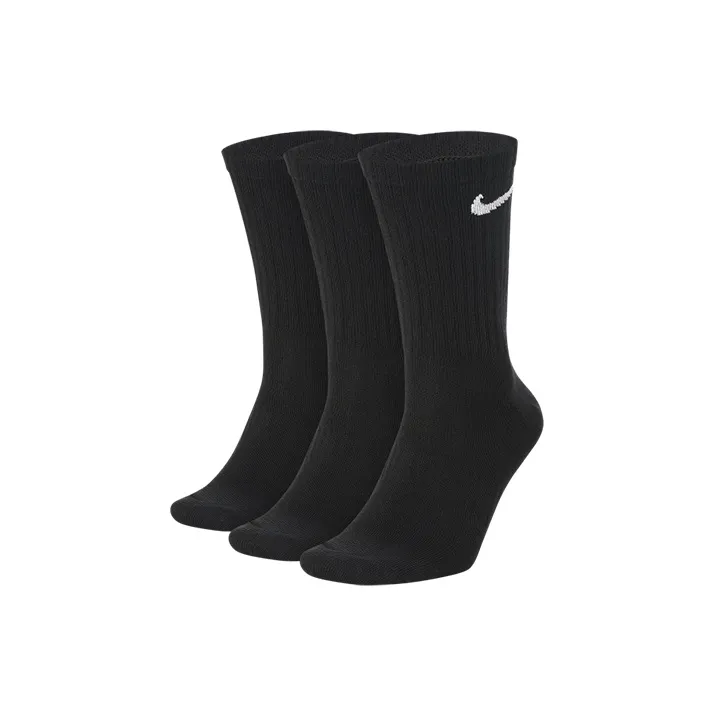 Nike Knee High Socks Men's Combo Set 3 Pack Black-1