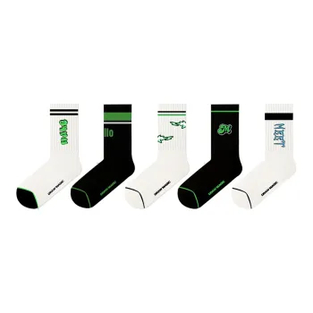 Duanmei Unisex Mid Calf Socks