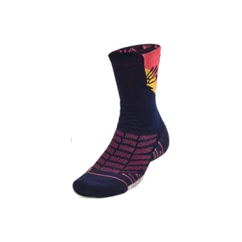 Under Armour Mid Calf Socks Unisex 1 Pack Dark Blue