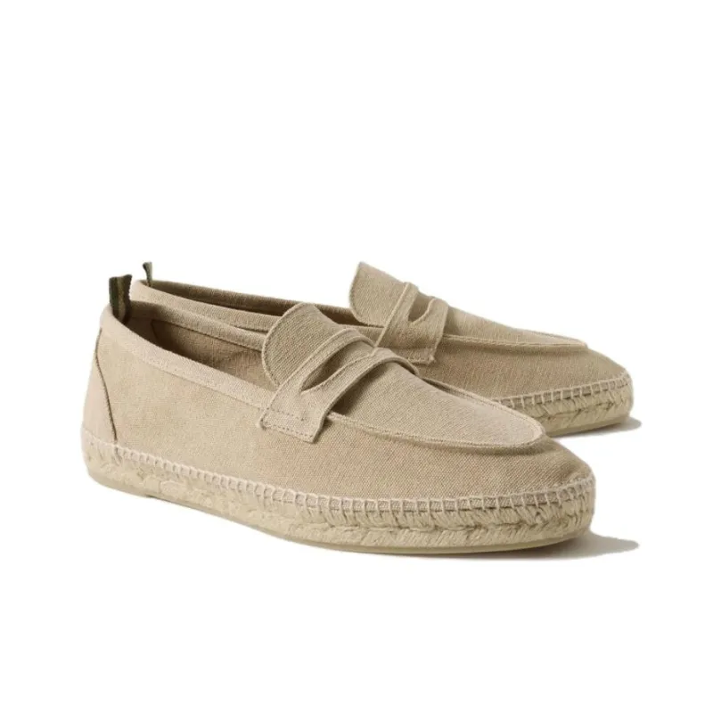Castañer Casual Single Shoes Men's Beige-2