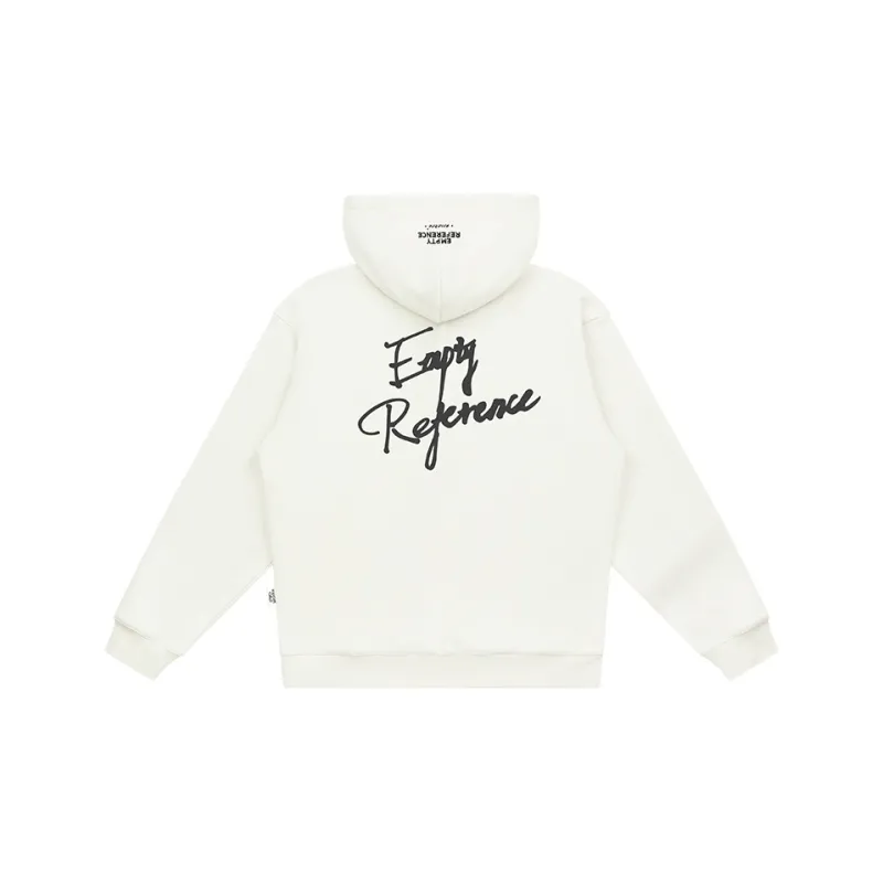 EMPTY REFERENCE Sweatshirt Unisex White-1