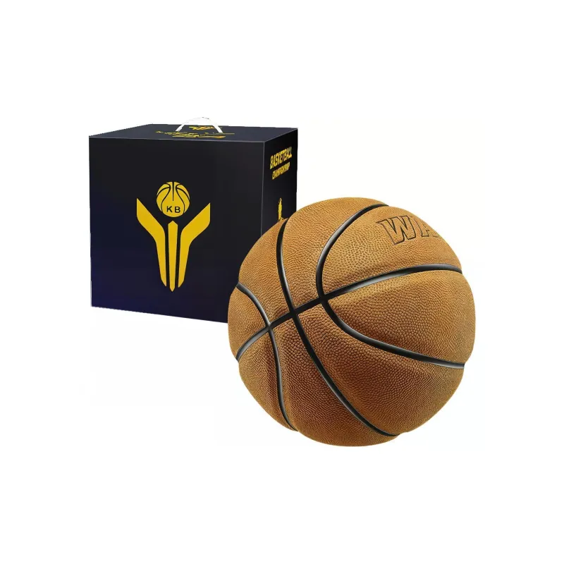 WADE Cow Leather Basketball Yellow With Beads Size 7 Ball Training Match Unisex-4
