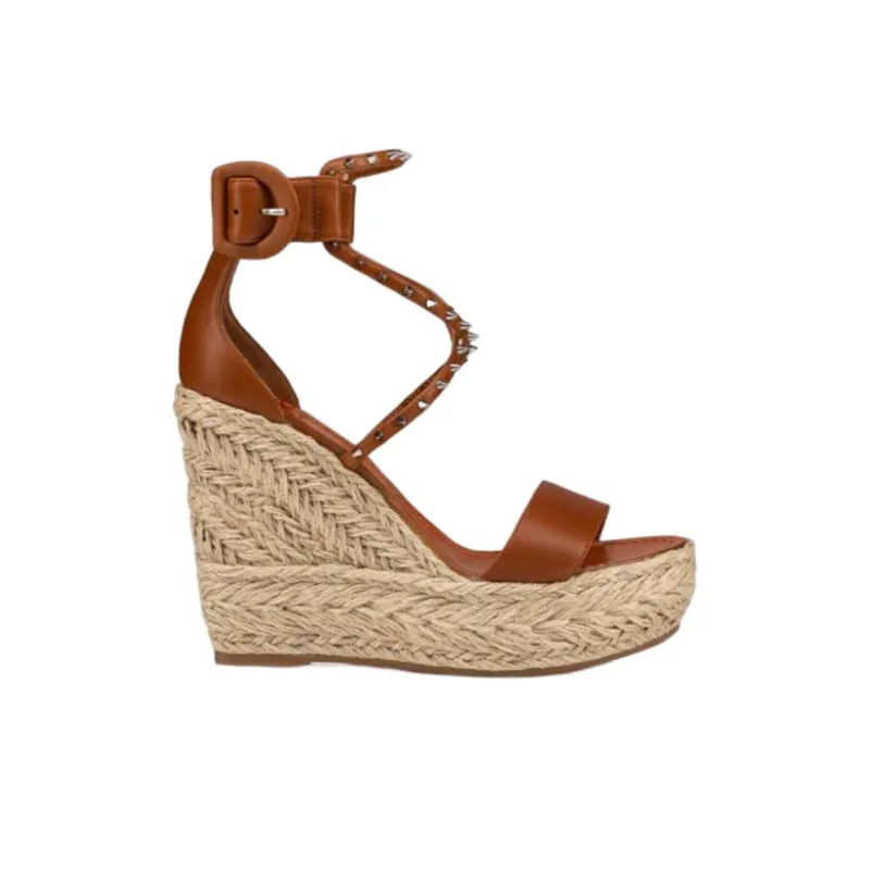 CL One Strap Sandals Women's Brown-1