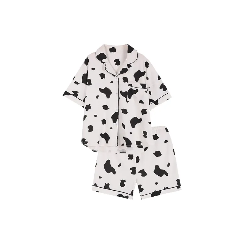 Xiang Ning Pai Pajama Set Women's Cow Color-0