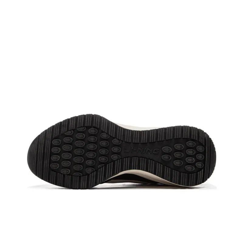 LiNing Load Capacity 2.0 Anti-Slip Wear-Resistant Low-Top Casual Shoes Men's Black Gray-4