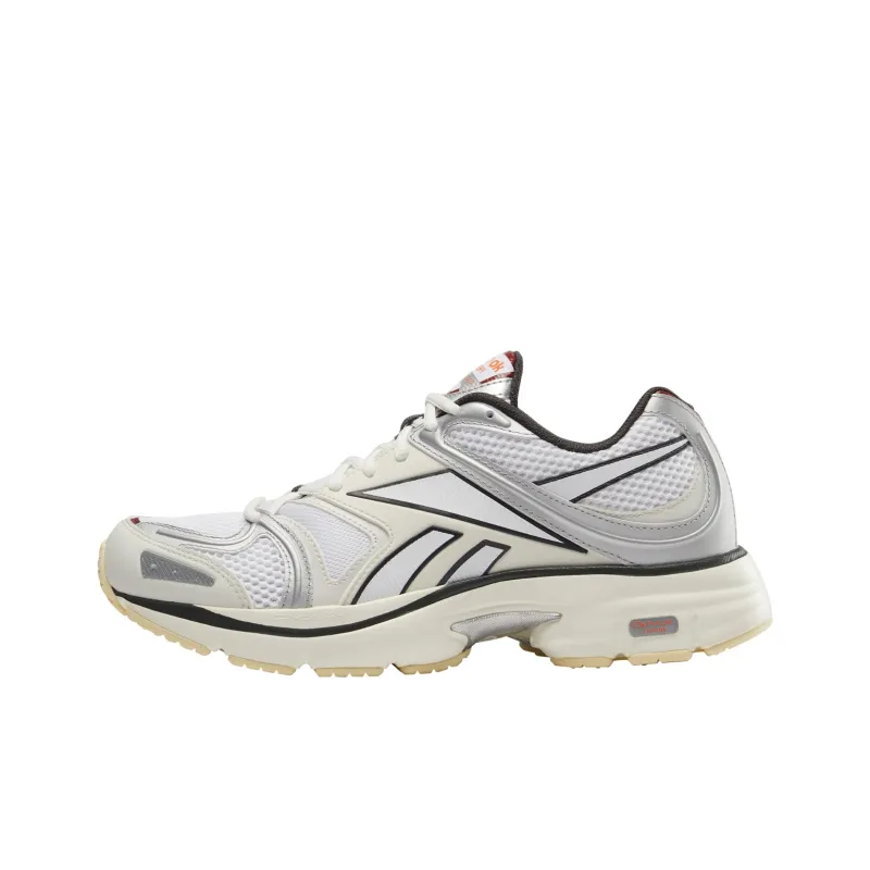 Reebok Anti Slip Wear Resistant Low Top Casual Shoes Unisex Ecru-0
