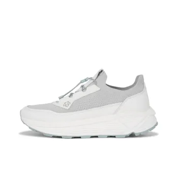 DESCENTE DUALIS Urban Commuting Slip Resistant And Breathable Low Top Casual Shoes Men's White