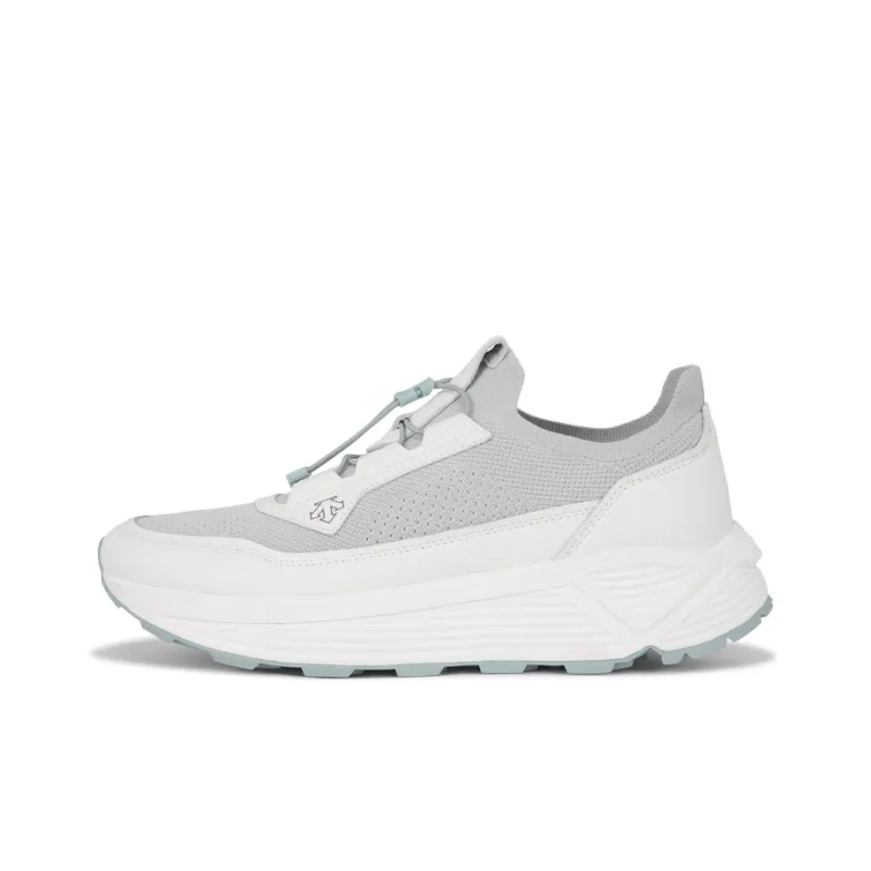 DESCENTE DUALIS Urban Commuting Slip Resistant And Breathable Low Top Casual Shoes Men's White-0
