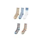 5 Pack (Khaki Stripes+Blue Stripes+Blue White+Blue Base Square+Khaki Base Square)