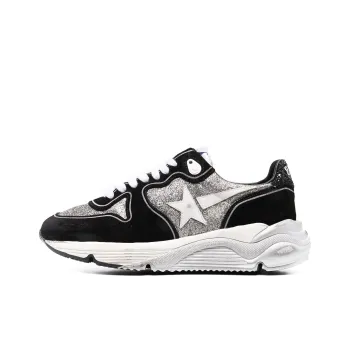 Golden Goose Running Sole Slip Resistant, Abrasion Resistant, Lightweight Low Top Casual Shoes Women's Black