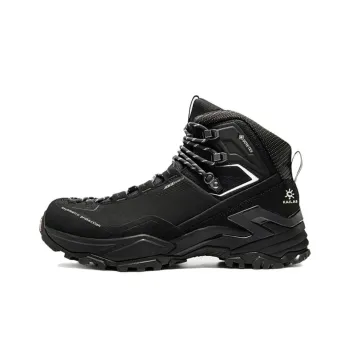 KAILAS Durable Grip Mid Top Hiking Shoes Men's Black