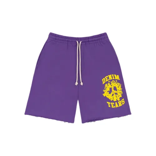 Denim Tears Concrete Boys Collaboration Casual Shorts Unisex Purple