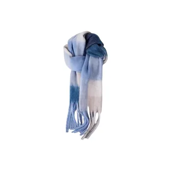 DZP Faux Camel Hair Knit Scarves Unisex