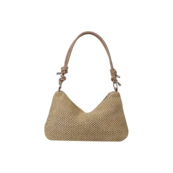 Barang Bear Straw Shoulder Bag Regular Women's Multicolor
