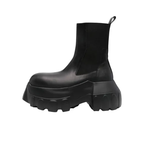 RICK OWENS Chelsea Boots Men Black