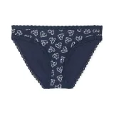 1 Pack (Navy Floral Hearts/Blue)