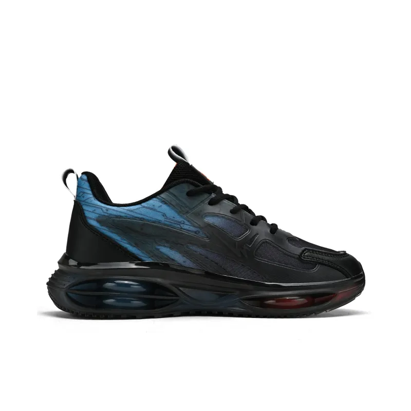 Binary Cushioned Anti-Slip Wear-Resistant Waterproof Breathable Lightweight Low-Top Casual Shoes Men's-2