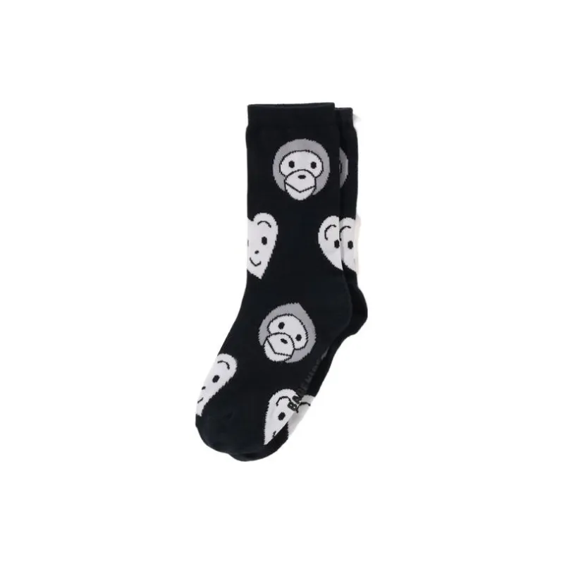 A BATHING APE A BATHING APE X Chocomoo Co branded Series Mid Calf Socks Unisex 1 Pack-0