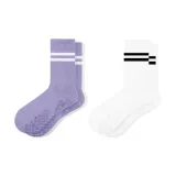 [2 Pack]White+Purple