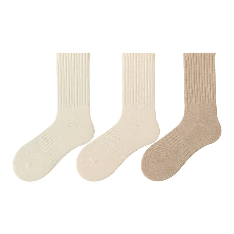XXLLG Mid Calf Socks Women's 3 Pack-0