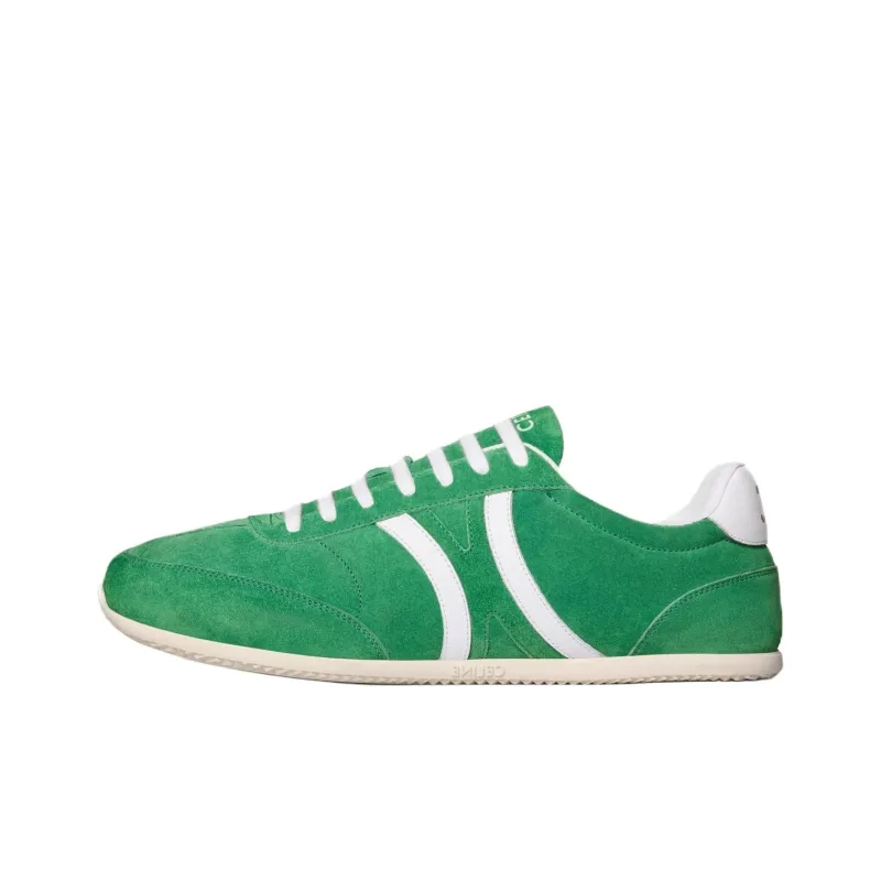CELINE Triomphe Low Top Casual Shoes Men's Green-0