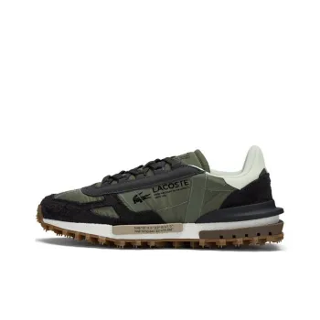 LACOSTE Wear Resistant Low Top Casual Shoes Men's Green