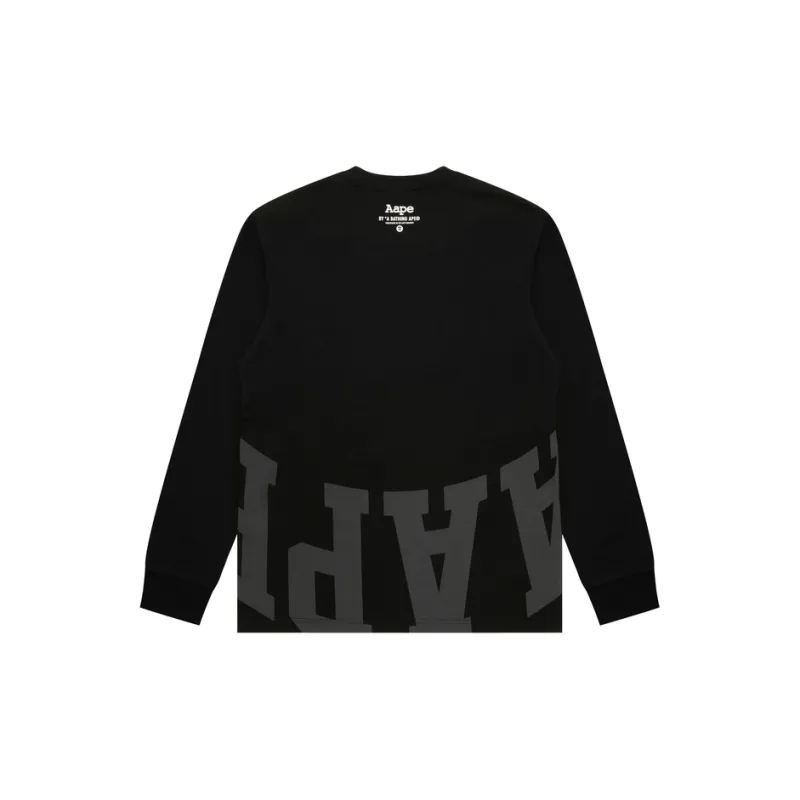 Aape Moonface Basic Long Sleeve Tee-1
