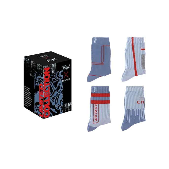 TOOCI Unisex Mid Calf Socks-1