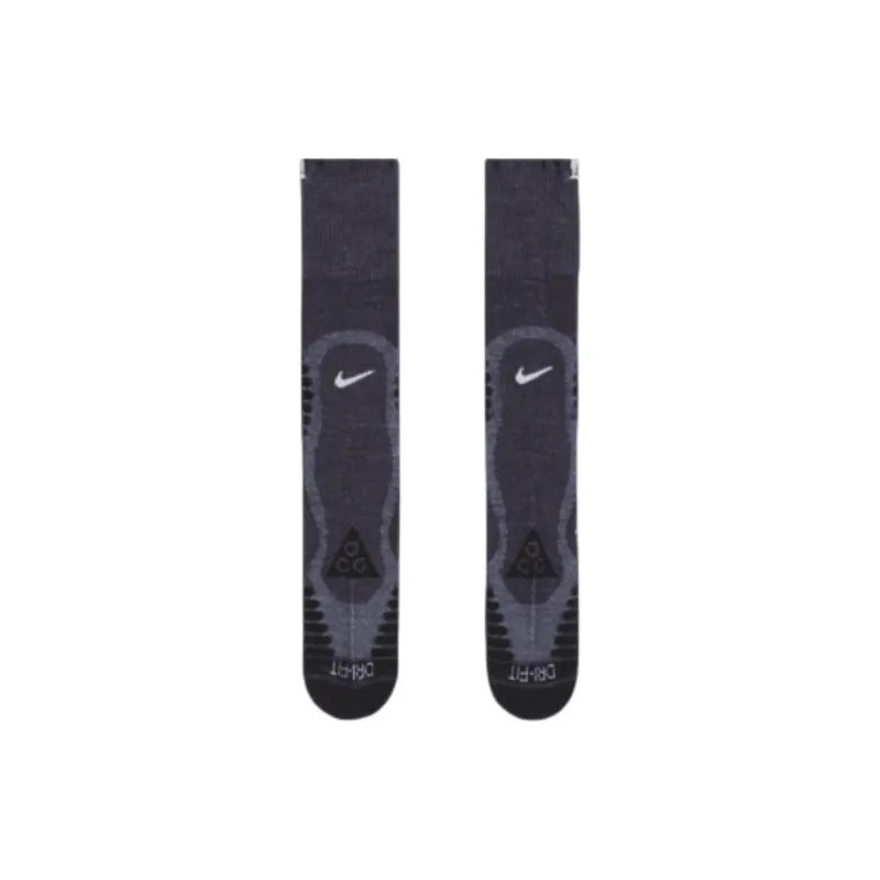 Nike Mid Calf Socks Unisex 1 Pack Black-1